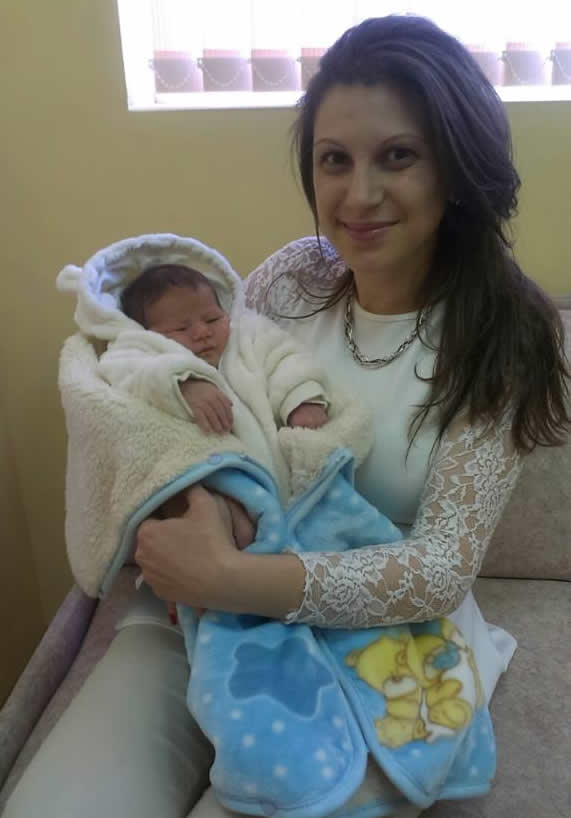Роди се първата рожба на Петя и Никола - малкият Ивайл